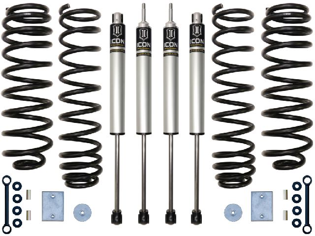 2007-2017 Jeep Wrangler Suspension Lift Kit - Front and Rear (ICON Vehicle Dynamics)