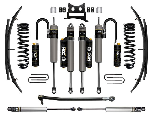 2017-2019 Ford F-350 Super Duty Suspension Lift Kit - Front and Rear (ICON Vehicle Dynamics)