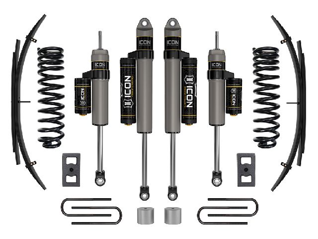 2023 Ford F-350 Super Duty Suspension Lift Kit - Front and Rear (ICON Vehicle Dynamics)