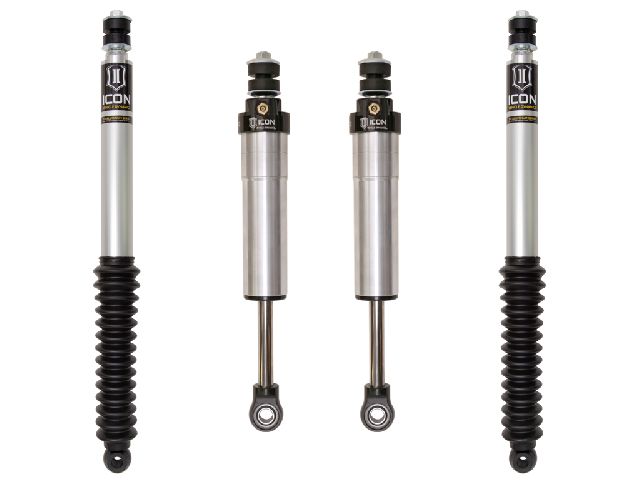1998-2007 Toyota Land Cruiser Shock Absorber Kit - Front and Rear (ICON Vehicle Dynamics)