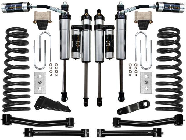 2011-2012 Ram 3500 Suspension Lift Kit - Front and Rear (ICON Vehicle Dynamics)
