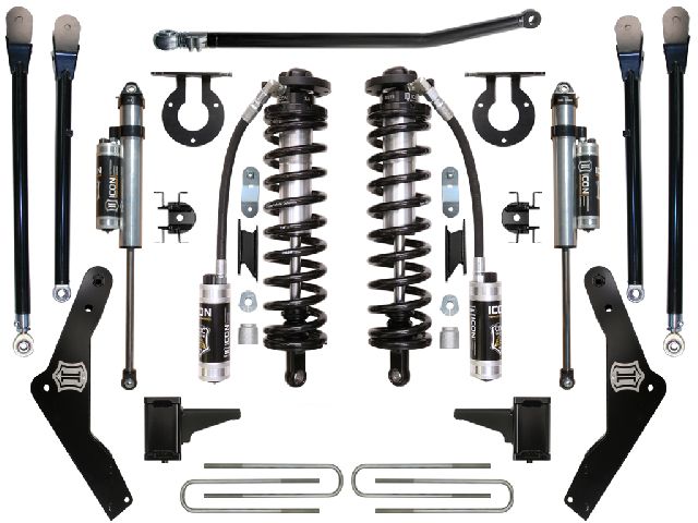 2011-2016 Ford F-350 Super Duty Suspension Lift Kit - Front and Rear (ICON Vehicle Dynamics)