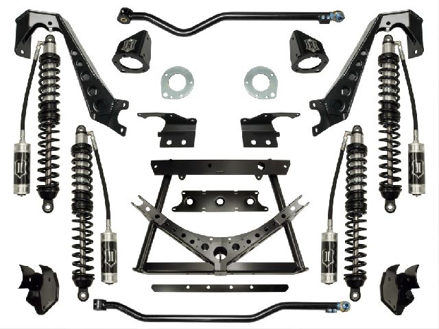 2007-2017 Jeep Wrangler Suspension Lift Kit - Front and Rear (ICON Vehicle Dynamics)