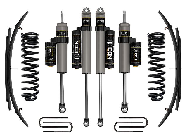 2011-2016 Ford F-350 Super Duty Suspension Lift Kit - Front and Rear (ICON Vehicle Dynamics)