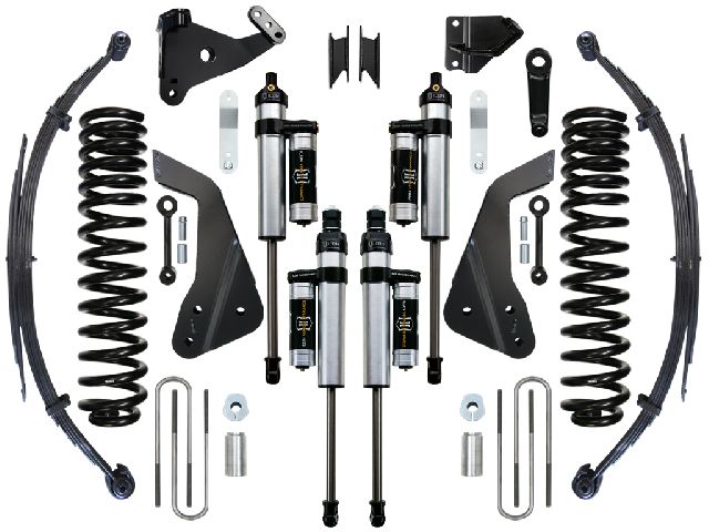 2008-2010 Ford F-350 Super Duty Suspension Lift Kit - Front and Rear (ICON Vehicle Dynamics)