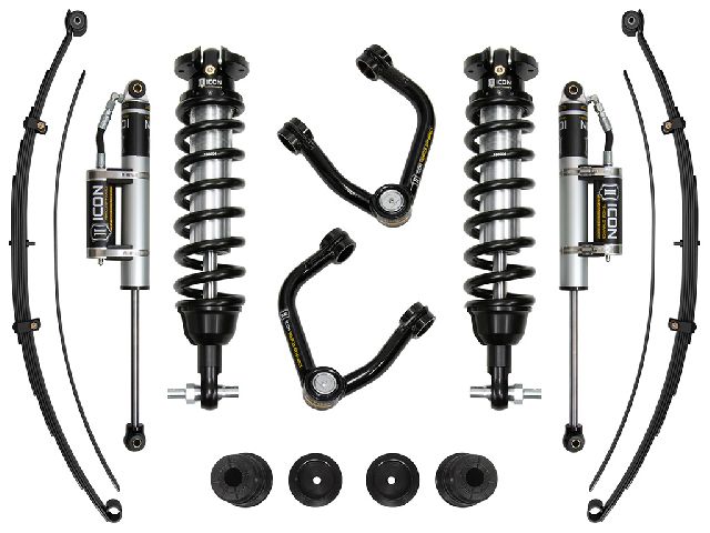 2019-2021 Ford Ranger Suspension Lift Kit - Front and Rear (ICON Vehicle Dynamics)