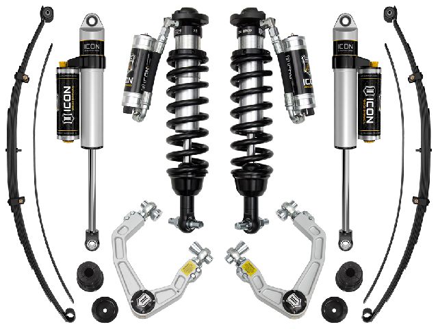 2019-2021 Ford Ranger Suspension Lift Kit - Front and Rear (ICON Vehicle Dynamics)