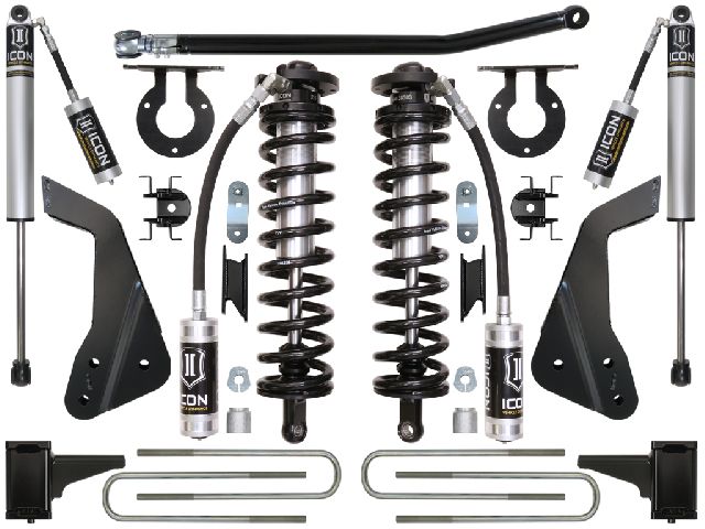 2008-2010 Ford F-350 Super Duty Suspension Lift Kit - Front and Rear (ICON Vehicle Dynamics)