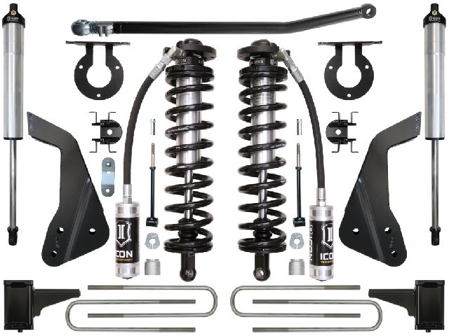 2005-2007 Ford F-350 Super Duty Suspension Lift Kit - Front and Rear (ICON Vehicle Dynamics)