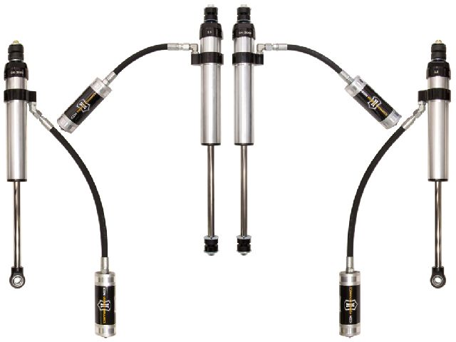 1991-1997 Toyota Land Cruiser Shock Absorber Kit - Front and Rear (ICON Vehicle Dynamics)
