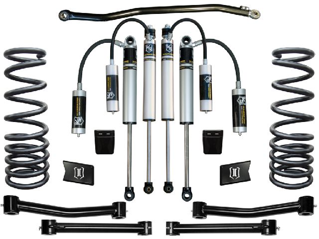 2011-2012 Ram 3500 Suspension Lift Kit - Front and Rear (ICON Vehicle Dynamics)