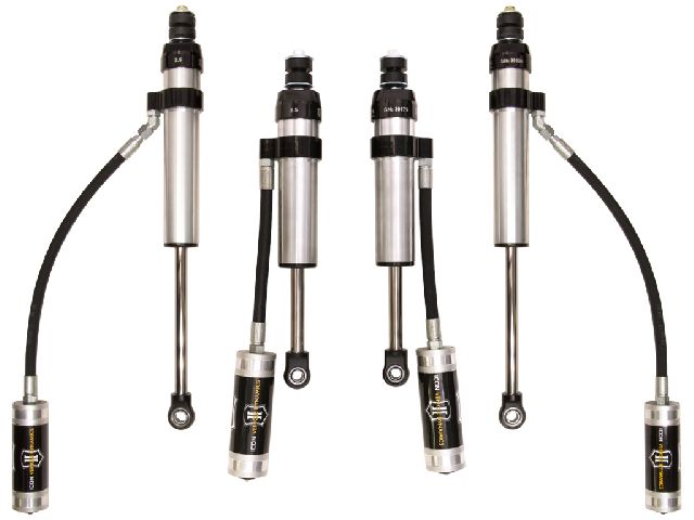 1998-2007 Toyota Land Cruiser Shock Absorber Kit - Front and Rear (ICON Vehicle Dynamics)