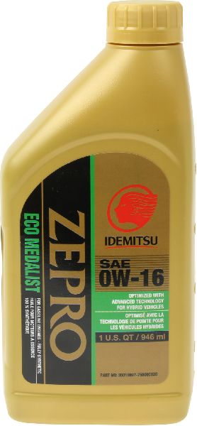 2018-2019 Honda Fit Engine Oil (Idemitsu)