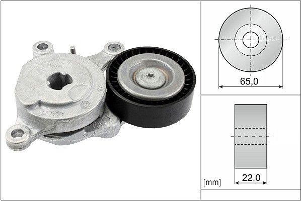2014-2015 Mercedes-Benz CLA250 Accessory Drive Belt Tensioner Assembly (INA)