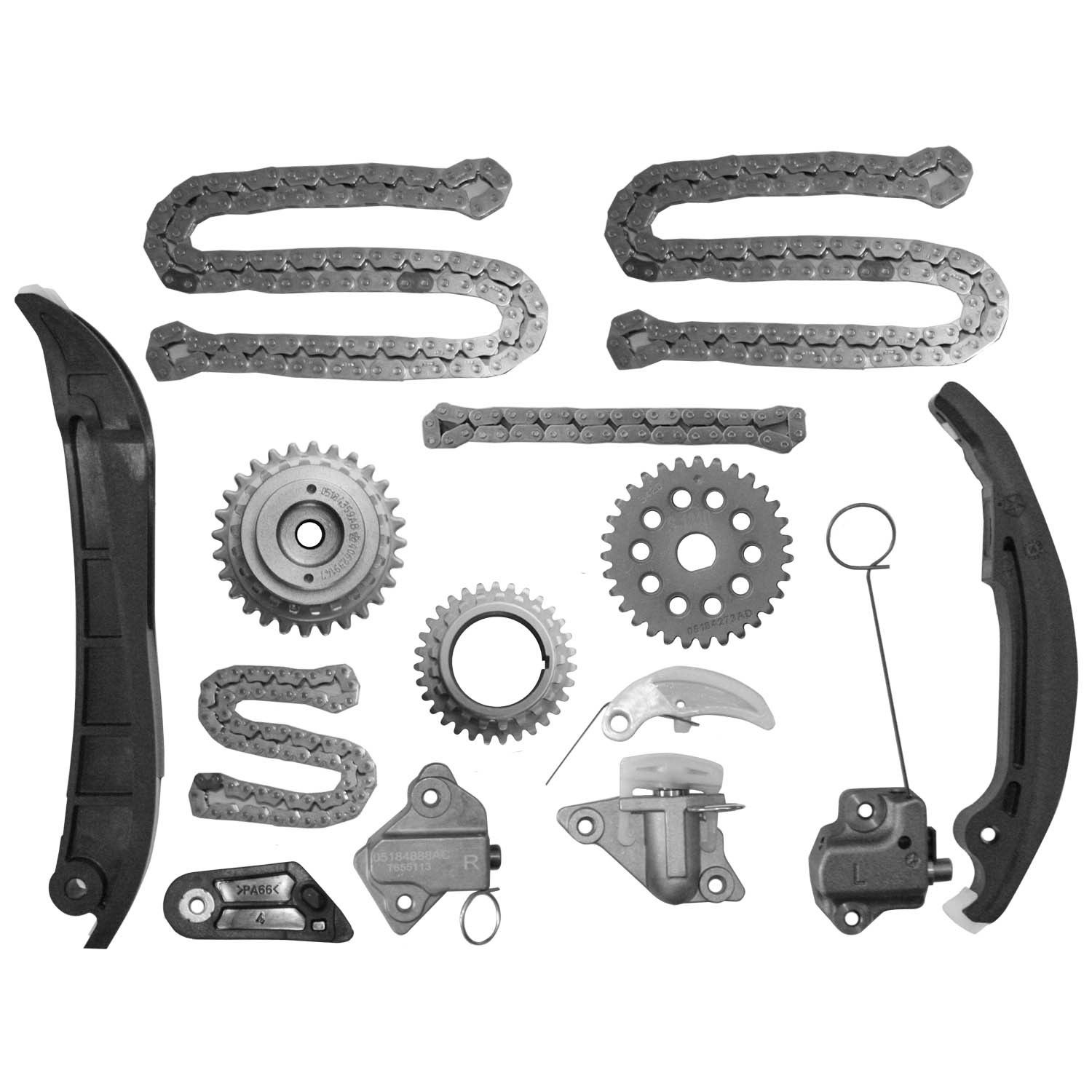 2021, 2020, 2019, 2018, 2017, 2016, 2015, 2014 Ram ProMaster 2500 Engine Timing Chain Kit