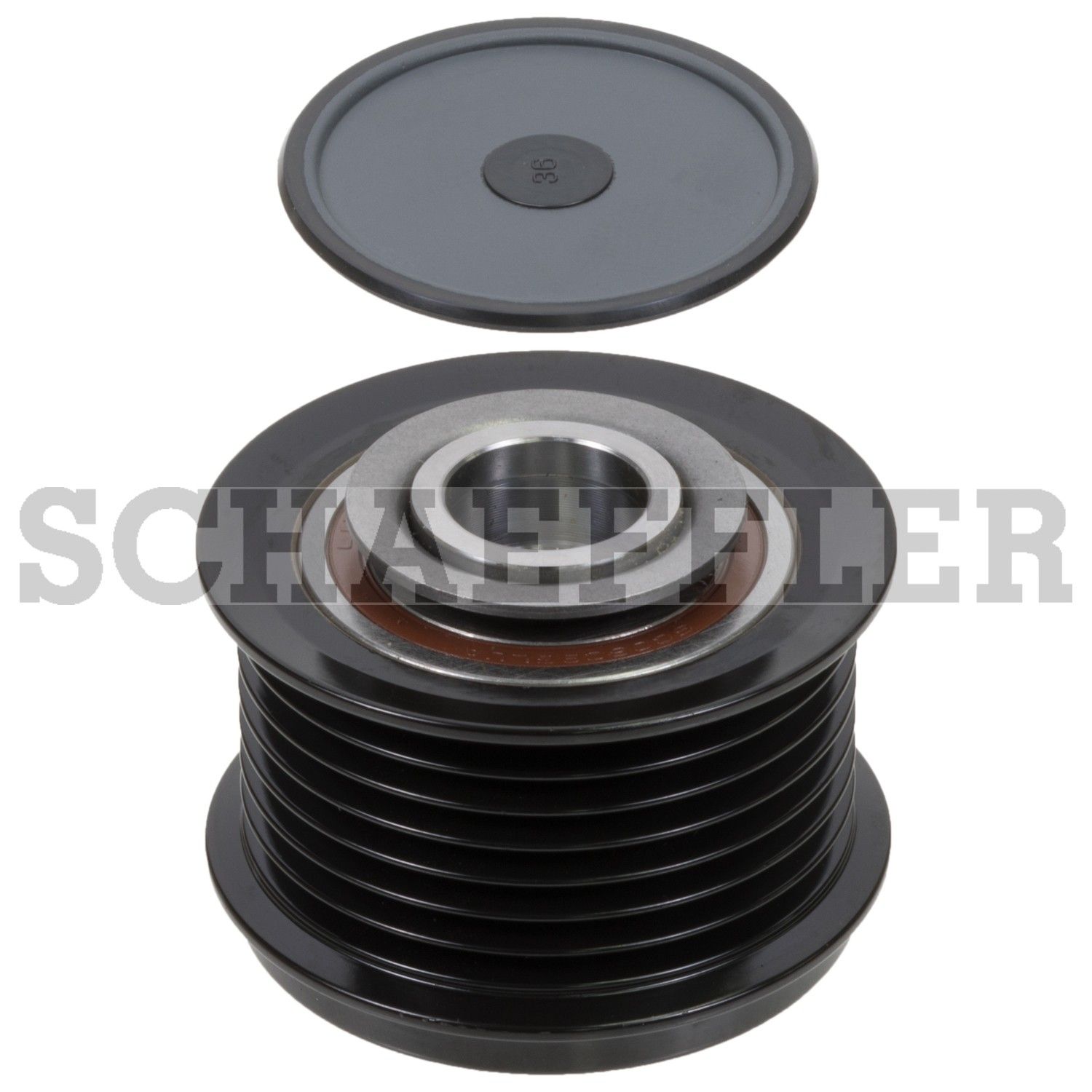 2014, 2013, 2012, 2011, 2010, 2009, 2008, 2007 Lexus GS350 Alternator Decoupler Pulley