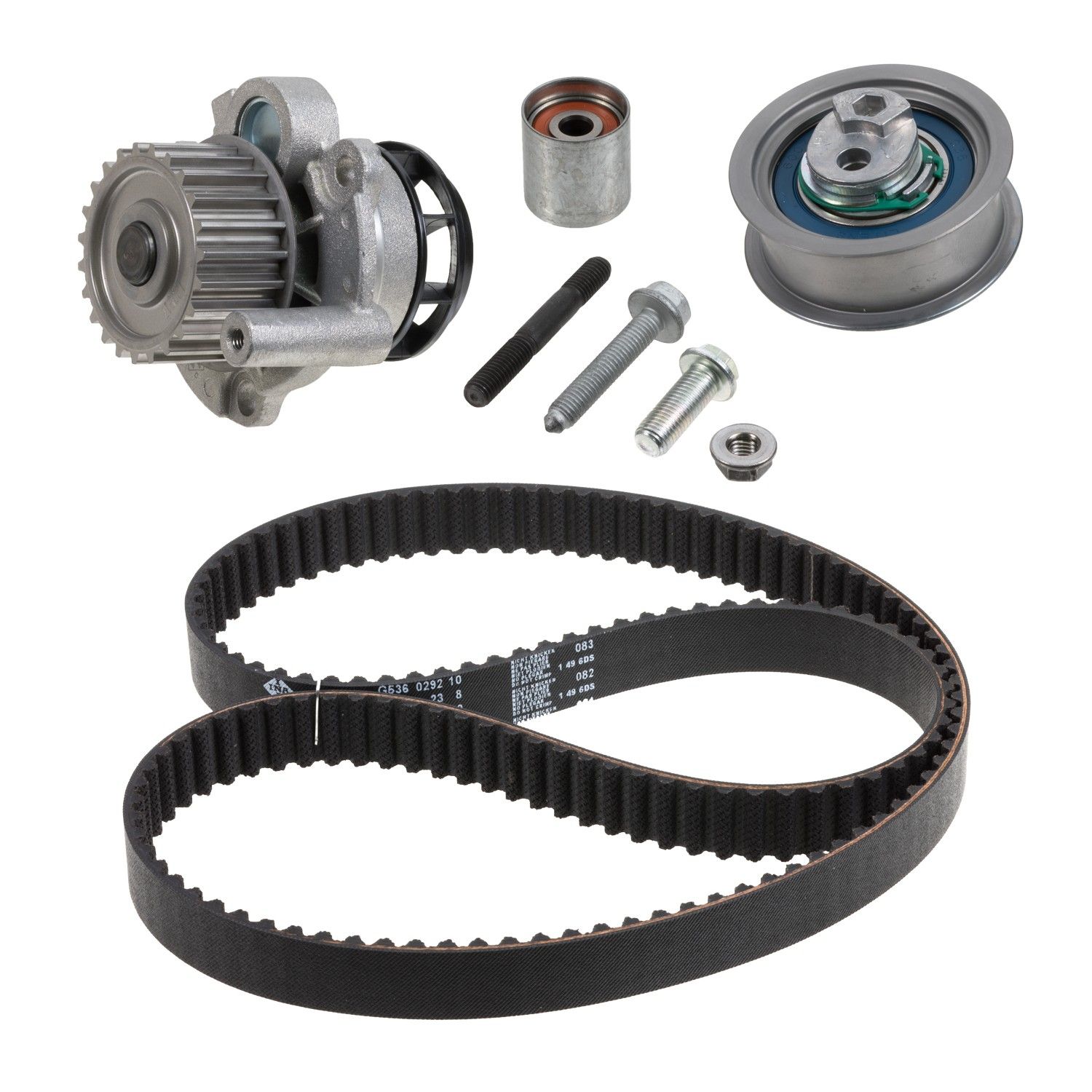 2009, 2008, 2007, 2006, 2005 Audi A4 Engine Timing Belt Kit with Water Pump