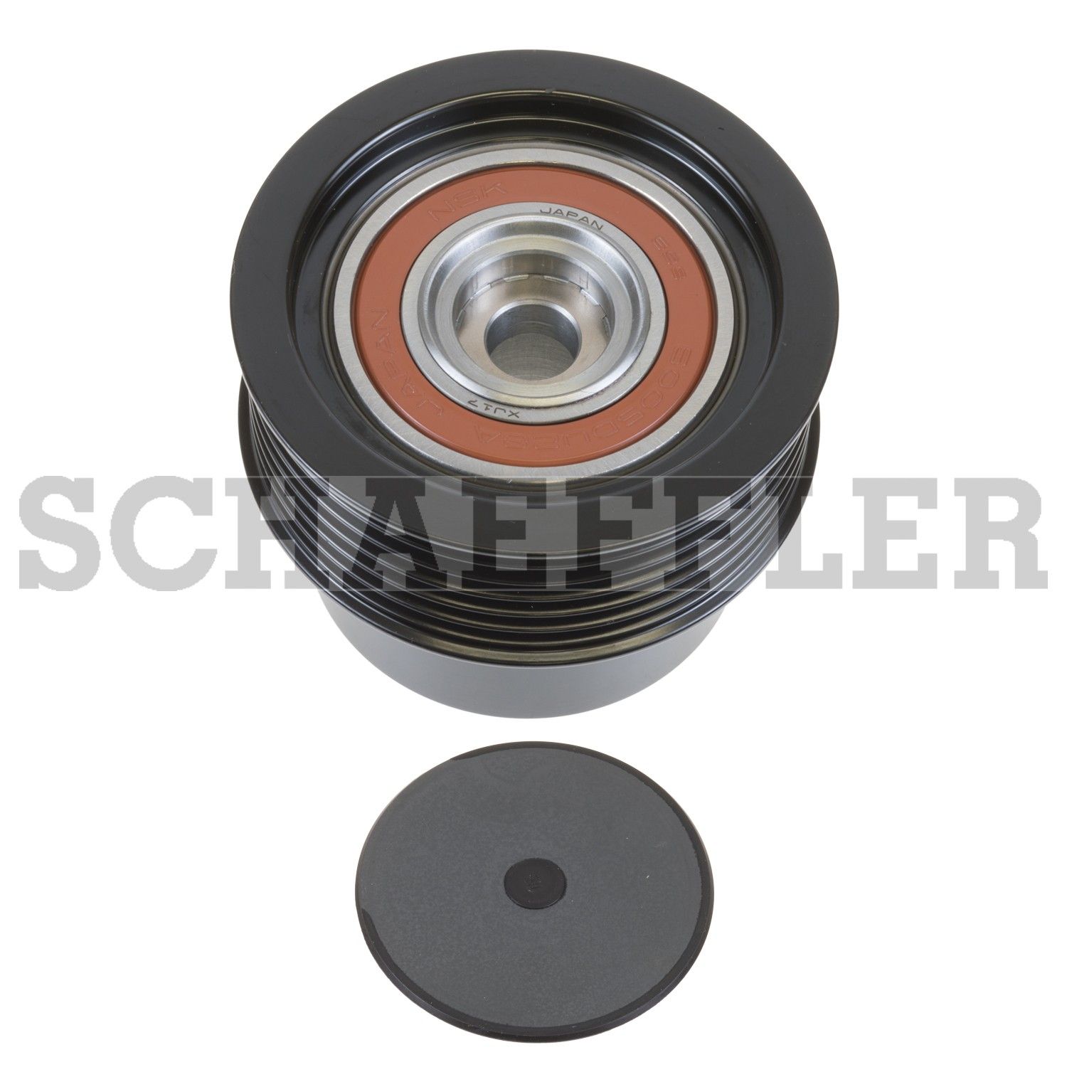 2015, 2014, 2013, 2012, 2011, 2010, 2009, 2008, 2007 Volvo S80 LR2 Alternator Decoupler Pulley