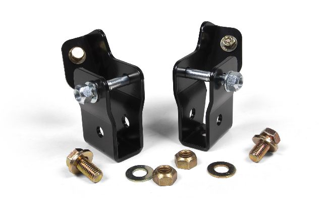 2018-2024 Jeep Wrangler Suspension Shock Absorber Relocation Bracket Kit (JKS Manufacturing)