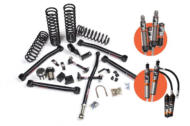 2007-2017 Jeep Wrangler Suspension Lift Kit - Front and Rear (JKS Manufacturing)