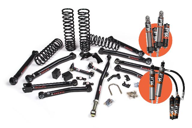 2007-2017 Jeep Wrangler Suspension Lift Kit - Front and Rear (JKS Manufacturing)
