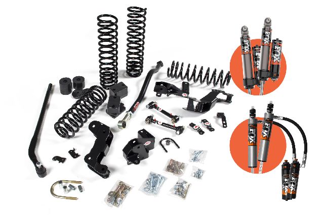 2007-2017 Jeep Wrangler Suspension Lift Kit - Front and Rear (JKS Manufacturing)