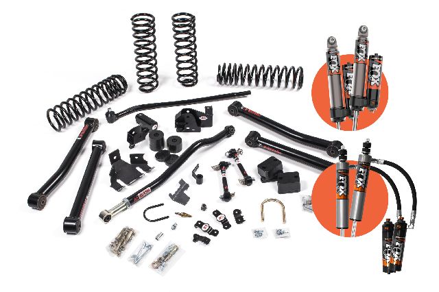 2018-2024 Jeep Wrangler Suspension Lift Kit - Front and Rear (JKS Manufacturing)