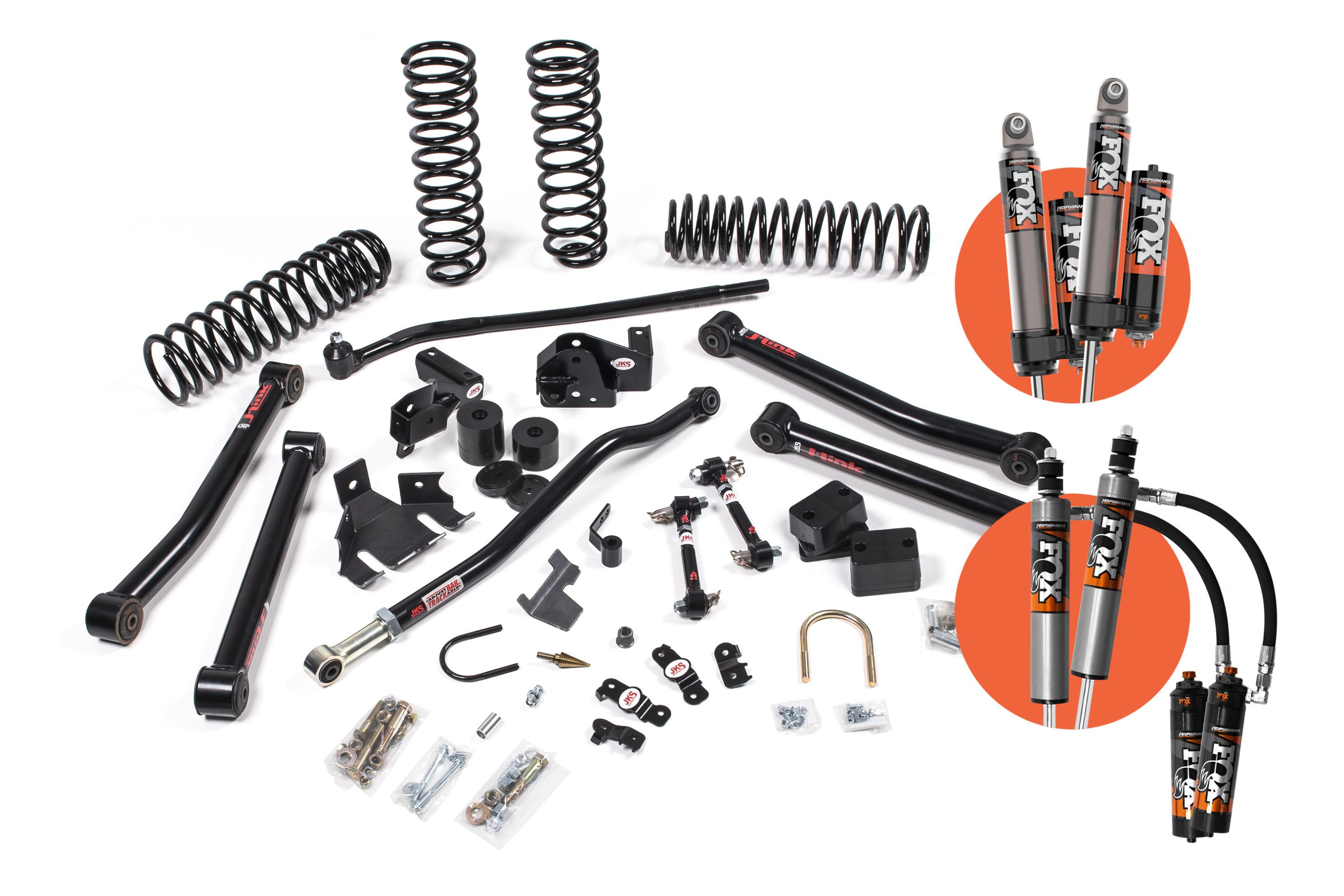 2024, 2023, 2022, 2021, 2020, 2019, 2018 Jeep Wrangler Suspension Lift Kit