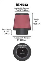 2011-2016 Ford F-550 Super Duty Air Cleaner Assembly (K&N)