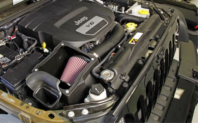 2012-2018 Jeep Wrangler Air Intake Kit (K&N)