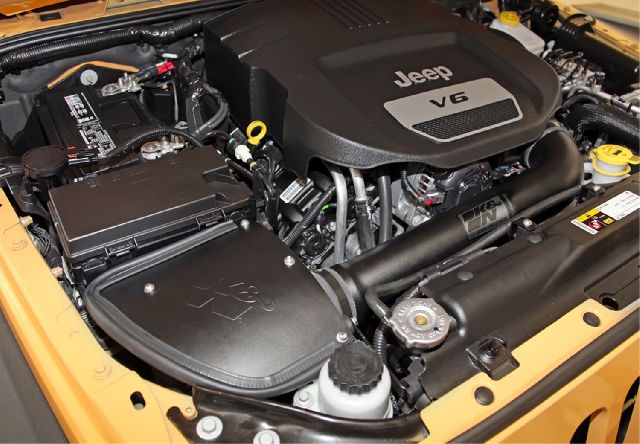 2012-2018 Jeep Wrangler Air Intake Kit (K&N)