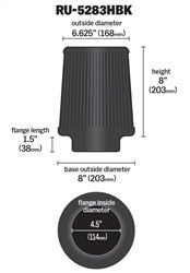 2011-2012 Ram 3500 Air Cleaner Assembly (K&N)