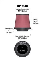2004-2006 Subaru Forester Air Cleaner Assembly (K&N)