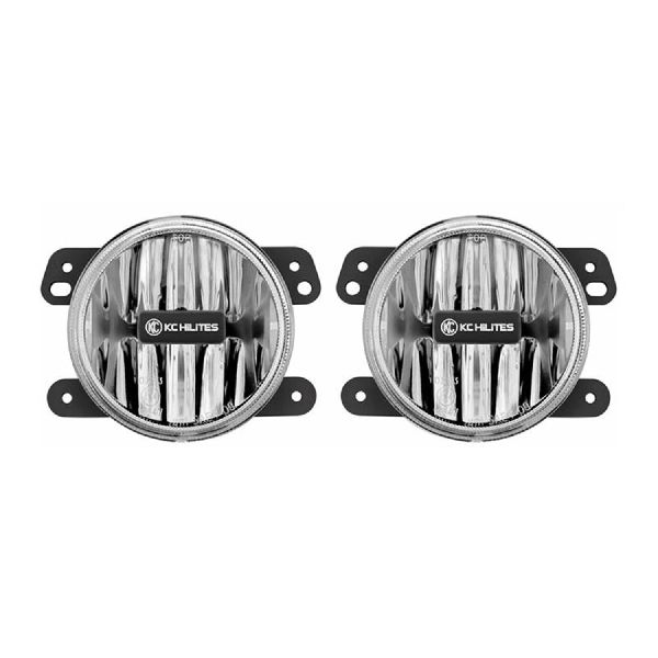 2007-2017 Jeep Wrangler Fog Light Assembly (KC HiLiTES)