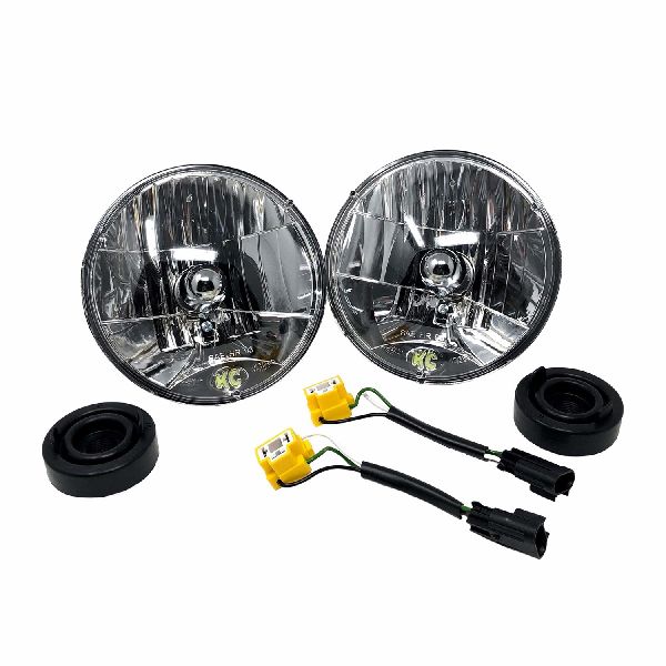 2007-2017 Jeep Wrangler Headlight Conversion Kit (KC HiLiTES)