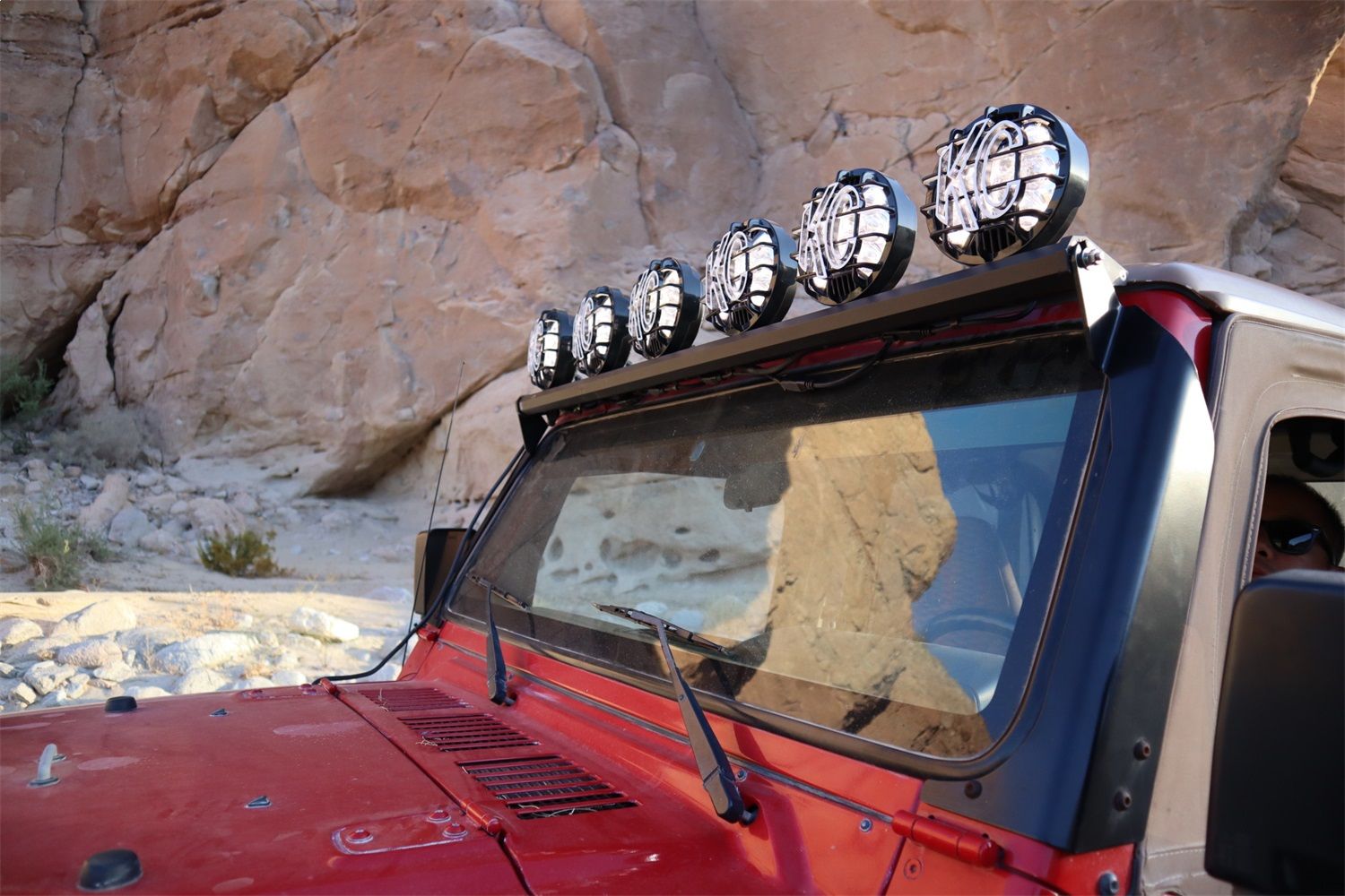 2006, 2005, 2004, 2003, 2002, 2001, 2000, 1999, 1998, 1997 Jeep Wrangler Light Bar