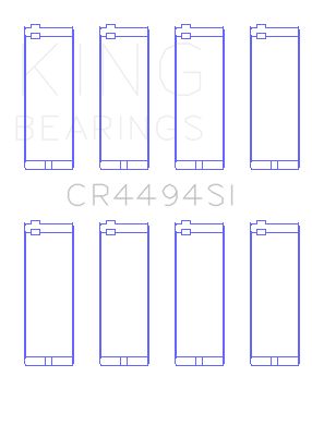 1982-1992 Buick Century Engine Connecting Rod Bearing Set (King Engine Bearings)