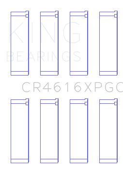 2014-2017 Subaru Forester Engine Connecting Rod Bearing Set (King Engine Bearings)