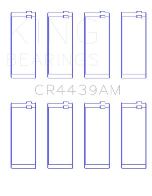 1977-1983 BMW 320i Engine Connecting Rod Bearing Set (King Engine Bearings)