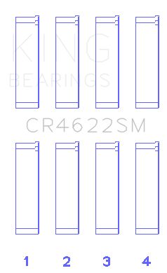 2019, 2018, 2017, 2016, 2015, 2014, 2013 Subaru Outback Engine Connecting Rod Bearing Set