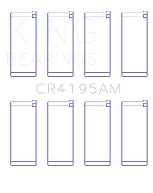 2005, 2004, 2003, 2002, 2001, 2000, 1999, 1998, 1997, 1996, 1995 Dodge Neon Engine Connecting Rod Bearing Set