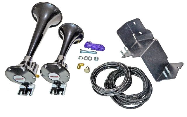 2018-2021 Jeep Wrangler Air Horn Kit (Kleinn Automotive)