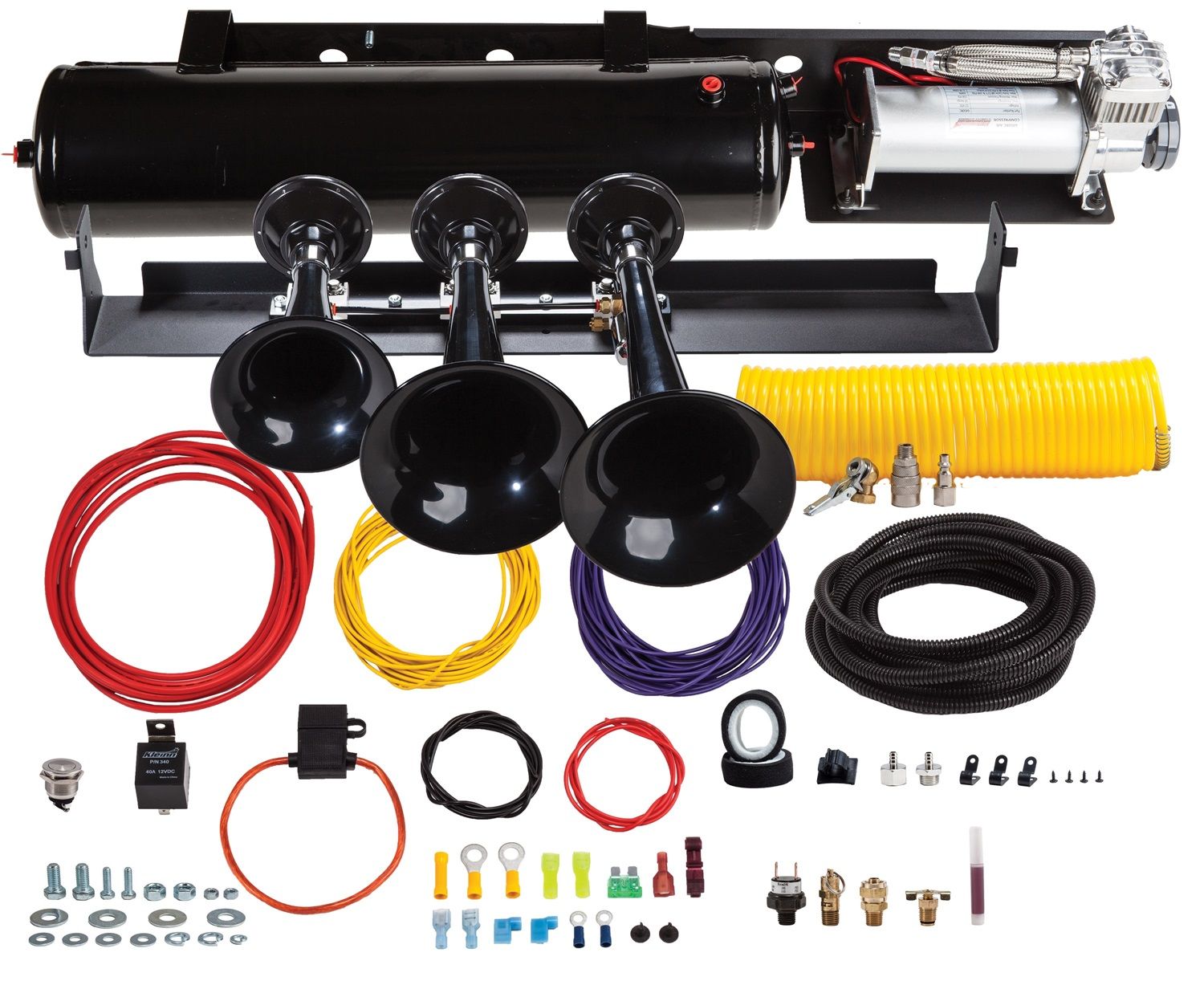2014, 2013, 2012, 2011, 2010, 2009 Ford F-150 Air Horn Kit