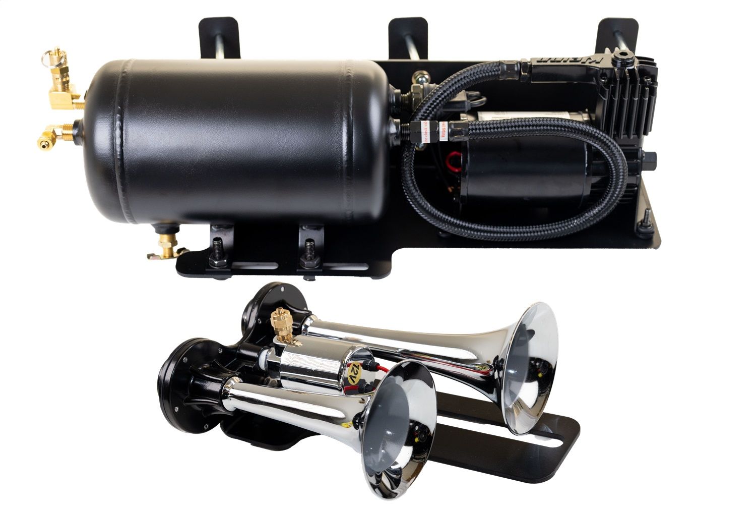 2018, 2017, 2016, 2015, 2014, 2013, 2012, 2011, 2010, 2009, 2008, 2007 Jeep Wrangler Air Horn Kit