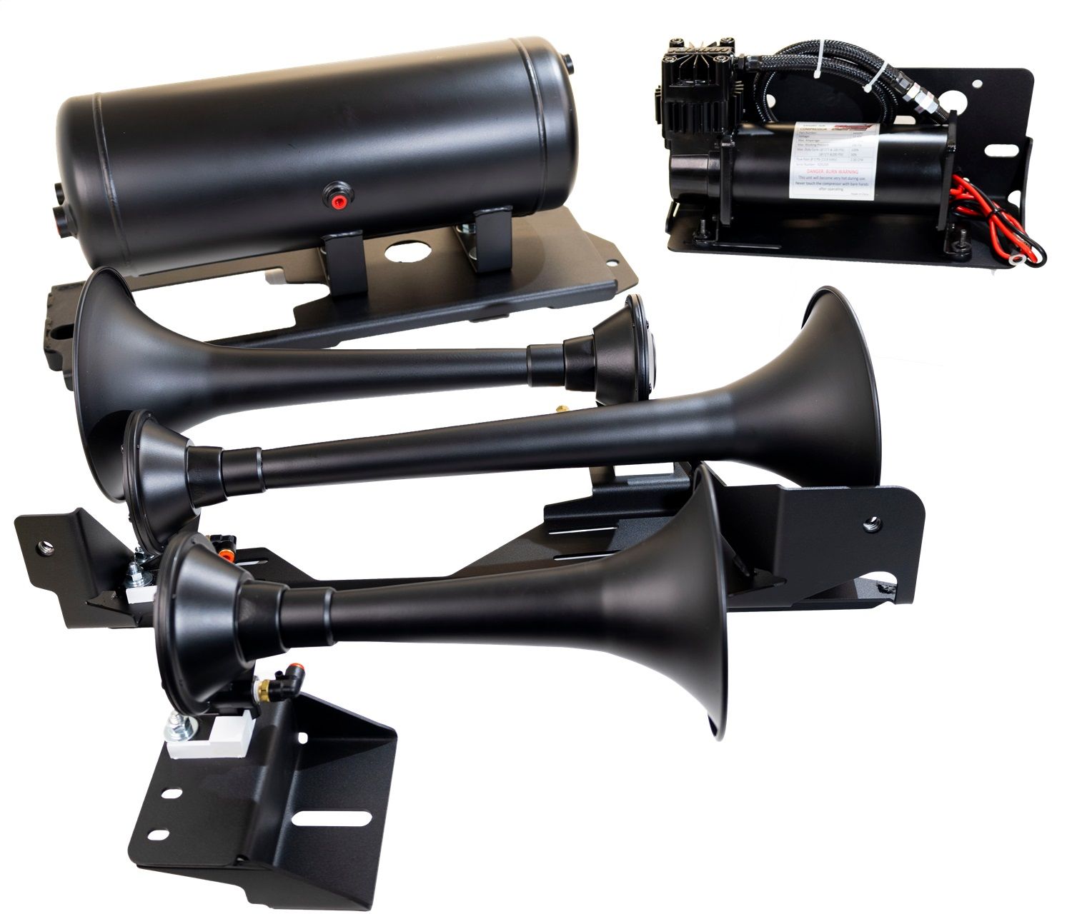2024, 2023, 2022, 2021, 2020, 2019, 2018, 2017, 2016, 2015, 2014, 2013 Ram 3500 Air Horn Kit