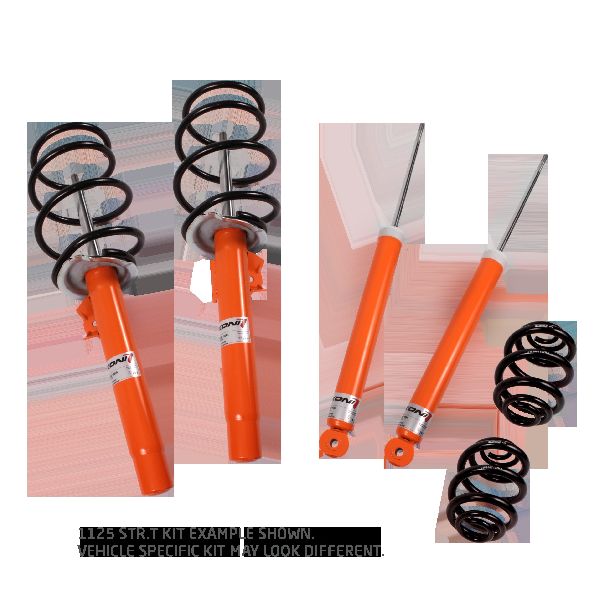 2015-2023 Ford Mustang Coil Spring Lowering Kit / Shock Absorber Kit (Koni)
