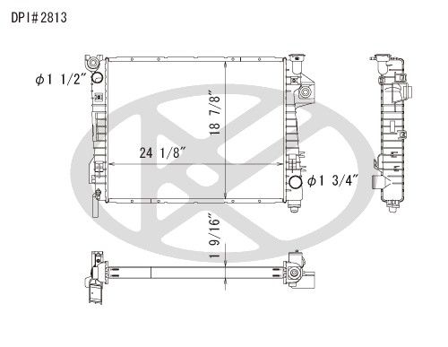 2004-2009 Dodge Ram 1500 Radiator (Koyorad)