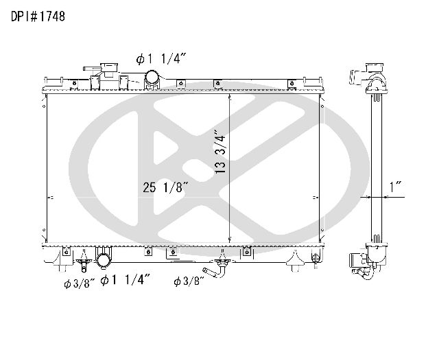 1994-1997 Toyota Celica Radiator (Koyorad)