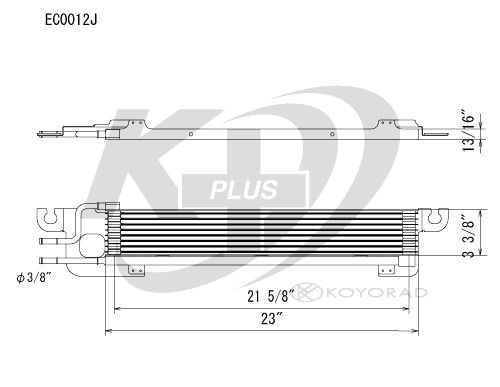 2005-2007 Ford Escape Engine Oil Cooler (Koyorad)