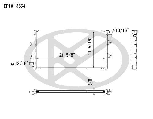 2014-2019 Cadillac CTS Radiator (Koyorad)